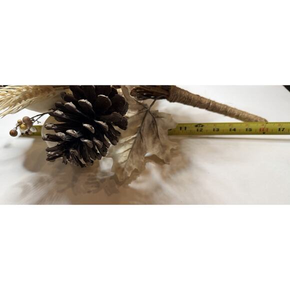 Autumn Fall Harvest Artificial Pumpkins Bouquet Arrangement Table Centerpiece - Picture 8 of 8